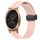 Per Garminmove Luxe 20mm Cinturino in silicone con chiusura magnetica in tinta unita (rosa) Per Garminmove Luxe 20mm Cinturino in silicone con chiusura magnetica in tinta unita (rosa)