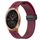 Per Garminmove Luxe 20mm cinturino in silicone con chiusura magnetica in tinta unita (rosso vino) Per Garminmove Luxe 20mm cinturino in silicone con chiusura magnetica in tinta unita (rosso vino)