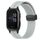Per Garmin Venu Sq 2 Music 20mm Cinturino magnetico in silicone con chiusura magnetica (grigio) Per Garmin Venu Sq 2 Music 20mm Cinturino magnetico in silicone con chiusura magnetica (grigio)