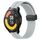 Per Xiaomi MI Watch Color 2 22mm Cinturino in silicone con chiusura magnetica in tinta unita (grigio)