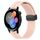 Per Huawei Watch GT3 46mm 22mm Cinturino in silicone con chiusura magnetica in tinta unita (rosa) Per Huawei Watch GT3 46mm 22mm Cinturino in silicone con chiusura magnetica in tinta unita (rosa)