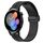 Per Huawei Watch GT3 46mm 22mm Cinturino in silicone con chiusura magnetica in tinta unita (nero) Per Huawei Watch GT3 46mm 22mm Cinturino in silicone con chiusura magnetica in tinta unita (nero)