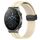 Cinturino per orologio in silicone con chiusura magnetica a tinta unita da 22 mm per Huawei GT2 Pro (beige) Cinturino per orologio in silicone con chiusura magnetica a tinta unita da 22 mm per Huawei GT2 Pro (beige)