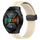 Per Huawei Watch GT 2E 22mm Cinturino in silicone con chiusura magnetica in tinta unita (beige) Per Huawei Watch GT 2E 22mm Cinturino in silicone con chiusura magnetica in tinta unita (beige)
