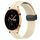 For Honor Watch GS 3 22mm Cinturino in silicone con chiusura magnetica in tinta unita (beige) For Honor Watch GS 3 22mm Cinturino in silicone con chiusura magnetica in tinta unita (beige)