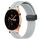 For Honor Watch GS 3 22mm Cinturino in silicone con chiusura magnetica in tinta unita (grigio) For Honor Watch GS 3 22mm Cinturino in silicone con chiusura magnetica in tinta unita (grigio)