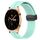 For Honor Watch GS 3 Cinturino in silicone con chiusura magnetica da 22 mm (verde acqua) For Honor Watch GS 3 Cinturino in silicone con chiusura magnetica da 22 mm (verde acqua)