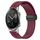 For Honor Magic Watch 2 46mm 22mm Cinturino in silicone con chiusura magnetica a tinta unita (rosso vino) For Honor Magic Watch 2 46mm 22mm Cinturino in silicone con chiusura magnetica a tinta unita (rosso vino)