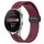 Per Huawei Watch 3 Pro Nuovo cinturino in silicone con chiusura magnetica da 22 mm (rosso vino) Per Huawei Watch 3 Pro Nuovo cinturino in silicone con chiusura magnetica da 22 mm (rosso vino)