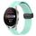Per Huawei Watch 3 Pro Nuovo cinturino in silicone con chiusura magnetica da 22 mm (verde acqua) Per Huawei Watch 3 Pro Nuovo cinturino in silicone con chiusura magnetica da 22 mm (verde acqua)