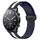 Per Xiaomi MI Watch S1 Cinturino in silicone pieghevole con chiusura magnetica da 22 mm (blu notte + bianco) Per Xiaomi MI Watch S1 Cinturino in silicone pieghevole con chiusura magnetica da 22 mm (blu notte + bianco)