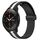 Per Xiaomi MI Watch S1 Pro Cinturino in silicone pieghevole con chiusura magnetica da 22 mm (nero + bianco)