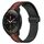 Per Xiaomi MI Watch S1 Pro Cinturino in silicone pieghevole con chiusura magnetica da 22 mm (nero + rosso) Per Xiaomi MI Watch S1 Pro Cinturino in silicone pieghevole con chiusura magnetica da 22 mm (nero + rosso)