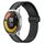 Per Xiaomi MI Watch Color 2 Cinturino in silicone pieghevole con chiusura magnetica da 22 mm (nero + grigio) Per Xiaomi MI Watch Color 2 Cinturino in silicone pieghevole con chiusura magnetica da 22 mm (nero + grigio)