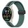 Per Xiaomi MI Watch Sport 22mm Cinturino pieghevole in silicone con chiusura magnetica (verde oliva + nero) Per Xiaomi MI Watch Sport 22mm Cinturino pieghevole in silicone con chiusura magnetica (verde oliva + nero)