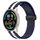 Per Xiaomi MI Watch Sport 22mm Cinturino pieghevole in silicone con chiusura magnetica (blu notte + bianco) Per Xiaomi MI Watch Sport 22mm Cinturino pieghevole in silicone con chiusura magnetica (blu notte + bianco)