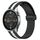 Per Xiaomi MI Watch Color 22mm Cinturino pieghevole in silicone con chiusura magnetica (nero + bianco) Per Xiaomi MI Watch Color 22mm Cinturino pieghevole in silicone con chiusura magnetica (nero + bianco)