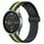 Per Xiaomi MI Watch Color 22mm Cinturino pieghevole in silicone con chiusura magnetica (nero + verde lime) Per Xiaomi MI Watch Color 22mm Cinturino pieghevole in silicone con chiusura magnetica (nero + verde lime)