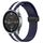 Per Xiaomi MI Watch Color 22mm Cinturino pieghevole in silicone con chiusura magnetica (blu notte + bianco) Per Xiaomi MI Watch Color 22mm Cinturino pieghevole in silicone con chiusura magnetica (blu notte + bianco)