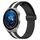 Per Huawei Watch GT3 Pro 46mm 22mm Cinturino in silicone pieghevole con chiusura magnetica (nero + bianco) Per Huawei Watch GT3 Pro 46mm 22mm Cinturino in silicone pieghevole con chiusura magnetica (nero + bianco)