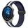 Per Huawei Watch GT3 Pro 46mm 22mm Cinturino in silicone pieghevole con chiusura magnetica (blu notte + bianco) Per Huawei Watch GT3 Pro 46mm 22mm Cinturino in silicone pieghevole con chiusura magnetica (blu notte + bianco)