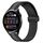 Per Huawei Watch 3 Cinturino in silicone pieghevole da 22 mm con chiusura magnetica (nero + grigio) Per Huawei Watch 3 Cinturino in silicone pieghevole da 22 mm con chiusura magnetica (nero + grigio)