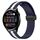 Per Huawei Watch 3 Cinturino in silicone pieghevole da 22 mm con chiusura magnetica (blu notte + bianco) Per Huawei Watch 3 Cinturino in silicone pieghevole da 22 mm con chiusura magnetica (blu notte + bianco)