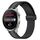 Per Huawei Watch 3 Pro Cinturino per orologio in silicone pieghevole con chiusura magnetica da 22 mm (nero + grigio) Per Huawei Watch 3 Pro Cinturino per orologio in silicone pieghevole con chiusura magnetica da 22 mm (nero + grigio)