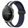 Cinturino per orologio in silicone pieghevole con chiusura magnetica da 22 mm per Huawei GT2 Pro (blu notte + bianco) Cinturino per orologio in silicone pieghevole con chiusura magnetica da 22 mm per Huawei GT2 Pro (blu notte + bianco)