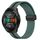 Per Huawei Watch GT 2E Cinturino in silicone pieghevole da 22 mm con chiusura magnetica (verde oliva + nero) Per Huawei Watch GT 2E Cinturino in silicone pieghevole da 22 mm con chiusura magnetica (verde oliva + nero)