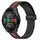 Per Huawei Watch GT 2E Cinturino in silicone pieghevole con chiusura magnetica da 22 mm (nero + rosso) Per Huawei Watch GT 2E Cinturino in silicone pieghevole con chiusura magnetica da 22 mm (nero + rosso)
