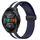 Per Huawei Watch GT 2E Cinturino in silicone pieghevole con chiusura magnetica da 22 mm (blu notte + bianco) Per Huawei Watch GT 2E Cinturino in silicone pieghevole con chiusura magnetica da 22 mm (blu notte + bianco)