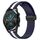 Per Huawei GT2 46mm 22mm Cinturino pieghevole in silicone con chiusura magnetica (blu notte + bianco) Per Huawei GT2 46mm 22mm Cinturino pieghevole in silicone con chiusura magnetica (blu notte + bianco)