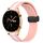 For Honor Watch GS 3 Cinturino in silicone pieghevole con chiusura magnetica da 22 mm (rosa + bianco) For Honor Watch GS 3 Cinturino in silicone pieghevole con chiusura magnetica da 22 mm (rosa + bianco)
