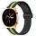 For Honor Watch GS 3 Cinturino in silicone pieghevole con chiusura magnetica da 22 mm (nero + verde lime) For Honor Watch GS 3 Cinturino in silicone pieghevole con chiusura magnetica da 22 mm (nero + verde lime)