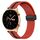 For Honor Watch GS 3 Cinturino in silicone pieghevole con chiusura magnetica da 22 mm (rosso + nero) For Honor Watch GS 3 Cinturino in silicone pieghevole con chiusura magnetica da 22 mm (rosso + nero)