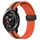 Cinturino per orologio in silicone con chiusura magnetica pieghevole For Honor Watch GS Pro da 22 mm (arancione + nero) Cinturino per orologio in silicone con chiusura magnetica pieghevole For Honor Watch GS Pro da 22 mm (arancione + nero)