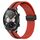Cinturino per orologio in silicone con chiusura magnetica pieghevole da 22 mm For Honor Watch Dream (rosso + nero) Cinturino per orologio in silicone con chiusura magnetica pieghevole da 22 mm For Honor Watch Dream (rosso + nero)