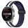 Per Huawei Watch 3 Pro Nuovo cinturino in silicone pieghevole con chiusura magnetica da 22 mm (blu notte + bianco) Per Huawei Watch 3 Pro Nuovo cinturino in silicone pieghevole con chiusura magnetica da 22 mm (blu notte + bianco)