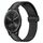 Per Garmin Vivomove Sport 20mm cinturino in silicone pieghevole con chiusura magnetica (nero + grigio) Per Garmin Vivomove Sport 20mm cinturino in silicone pieghevole con chiusura magnetica (nero + grigio)