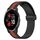 Per Garmin Venu 2 Plus Cinturino in silicone pieghevole da 20 mm con chiusura magnetica (nero + rosso) Per Garmin Venu 2 Plus Cinturino in silicone pieghevole da 20 mm con chiusura magnetica (nero + rosso)