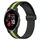 Per Garmin Venu 2 Plus Cinturino in silicone pieghevole da 20 mm con chiusura magnetica (nero + verde lime) Per Garmin Venu 2 Plus Cinturino in silicone pieghevole da 20 mm con chiusura magnetica (nero + verde lime)
