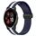 Per Garmin Venu 2 Plus Cinturino in silicone pieghevole da 20 mm con chiusura magnetica (blu notte + bianco) Per Garmin Venu 2 Plus Cinturino in silicone pieghevole da 20 mm con chiusura magnetica (blu notte + bianco)
