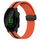 Per Garmin Forerunner 158 Cinturino in silicone pieghevole da 20 mm con chiusura magnetica (arancione + nero) Per Garmin Forerunner 158 Cinturino in silicone pieghevole da 20 mm con chiusura magnetica (arancione + nero)