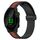 Per Garmin Forerunner 158 Cinturino in silicone pieghevole da 20 mm con chiusura magnetica (nero + rosso) Per Garmin Forerunner 158 Cinturino in silicone pieghevole da 20 mm con chiusura magnetica (nero + rosso)