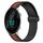 Per Garmin Forerunner 55 Cinturino in silicone pieghevole da 20 mm con chiusura magnetica (nero + rosso) Per Garmin Forerunner 55 Cinturino in silicone pieghevole da 20 mm con chiusura magnetica (nero + rosso)