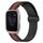 Per Garmin Venu SQ 20mm Cinturino pieghevole in silicone con chiusura magnetica (nero + rosso) Per Garmin Venu SQ 20mm Cinturino pieghevole in silicone con chiusura magnetica (nero + rosso)