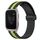 Per Garmin Venu SQ 20mm cinturino in silicone pieghevole con chiusura magnetica (nero + verde lime) Per Garmin Venu SQ 20mm cinturino in silicone pieghevole con chiusura magnetica (nero + verde lime)