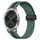 Per Garminmove Luxe cinturino in silicone pieghevole da 20 mm con chiusura magnetica (verde oliva + nero) Per Garminmove Luxe cinturino in silicone pieghevole da 20 mm con chiusura magnetica (verde oliva + nero)