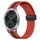 Per Garminmove Luxe Cinturino in silicone pieghevole da 20 mm con chiusura magnetica (rosso + nero) Per Garminmove Luxe Cinturino in silicone pieghevole da 20 mm con chiusura magnetica (rosso + nero)